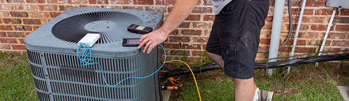 Outdoor AC Installation 