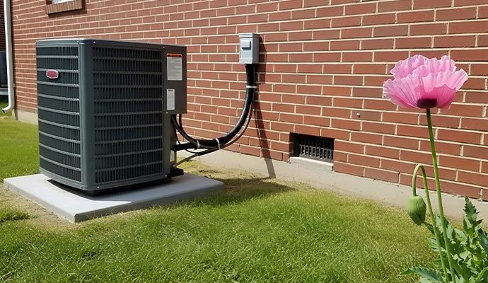 Modern hvac unit