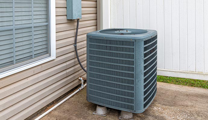 Outdoor hvac unit