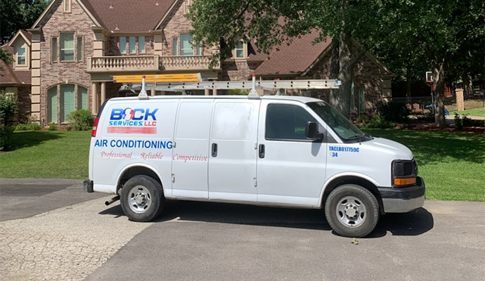 Bock Air Conditioning Services vehicle