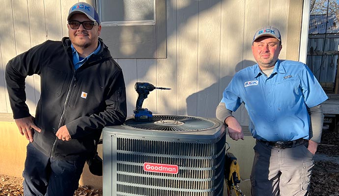 Bock hvac team members