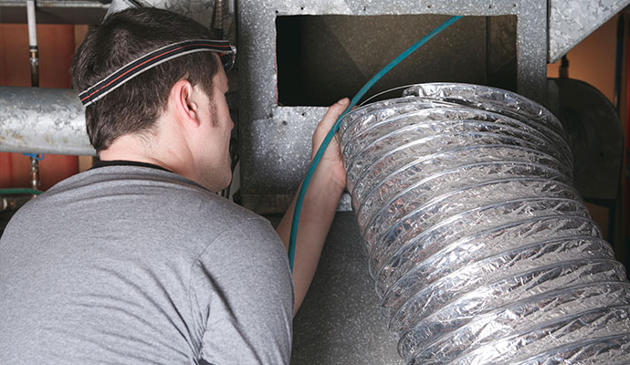 Duct cleaning service
