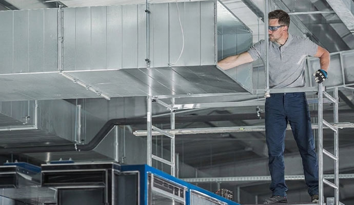 Duct installation service