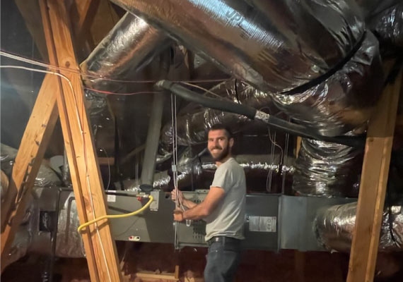 air handlers for ductwork