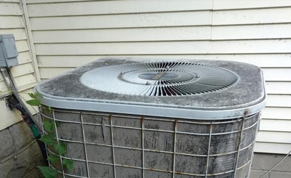 a dirty heat pump