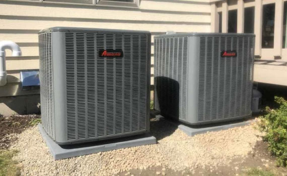 Forced air heating