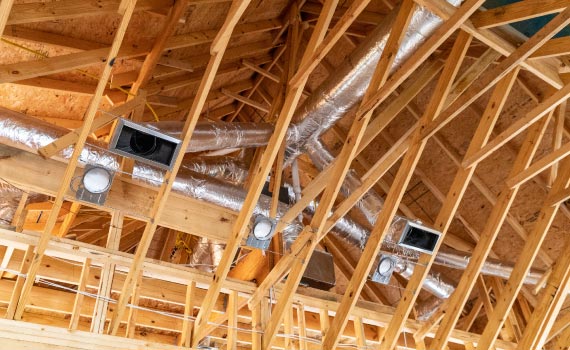hvac installed in new construction