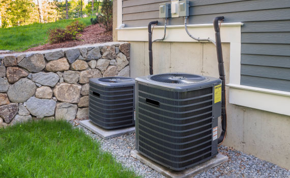 installed hvac system