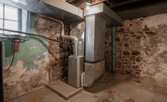 installed old furnace