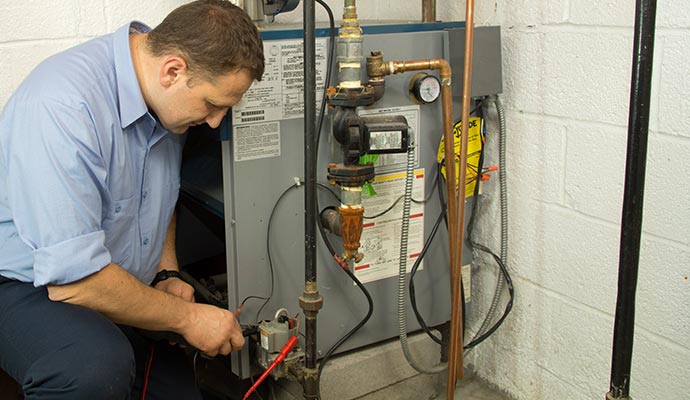 Heating system maintenance