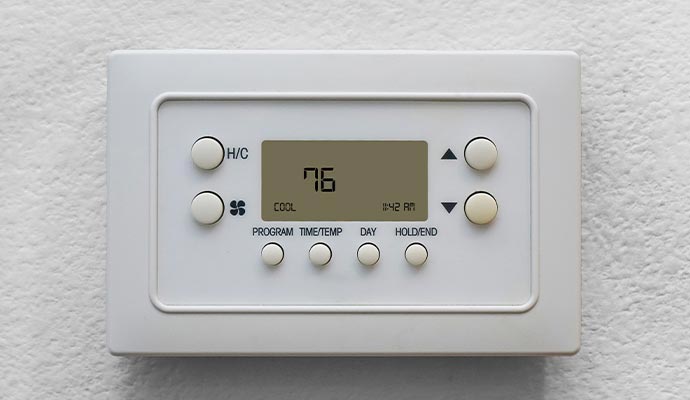 installed smart ac thermostat