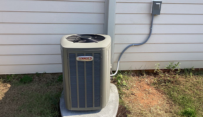 Outdoor air conditioning condenser unit