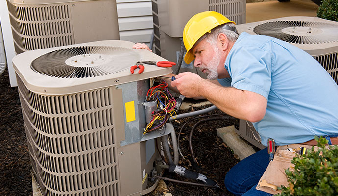 repairing ac components