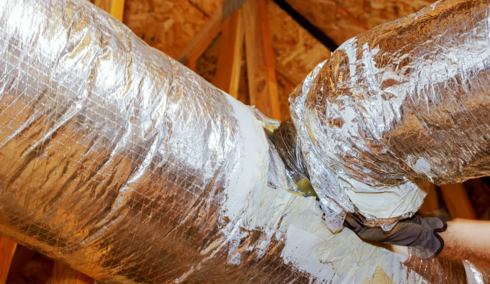 Sealed duct system