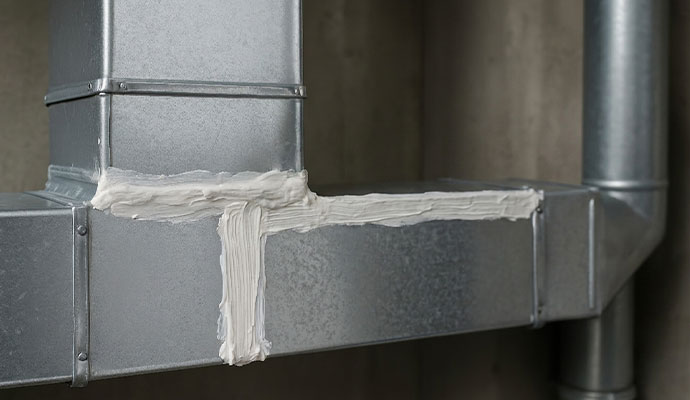 Sealed duct