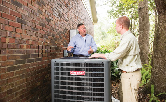 Professional heating system installation