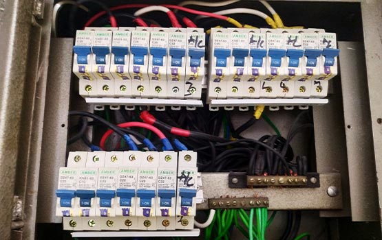 Surge protector main distribution board